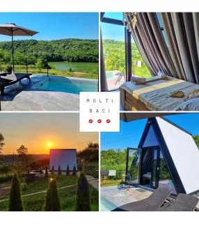 Belgrade Other | Glamping A frame lake Heated pool