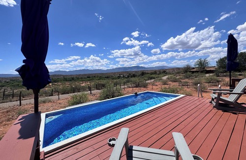 Cornville House | Glamping Airstream, Pool, Hot Tub, BBQ, Mountain Views, Easy access to Sedona!
