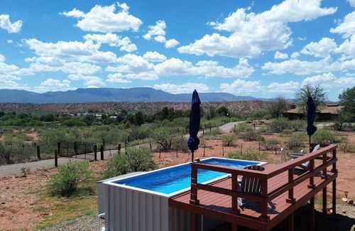 Cornville House | Glamping Airstream, Pool, Hot Tub, BBQ, Mountain Views, Easy access to Sedona!