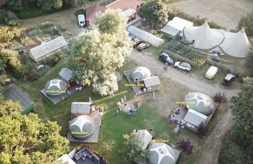 Cromer RV Rental | Glamping four person Luxury Mongolian Yurt - Wensum White