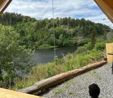 Porsgrunn Other | Glamping on idyllic lake, paddle boards & rowboat