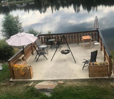 Vestre Slidre Other | Glampingtelt i fjordkanten, Rønlund Hyttepark
