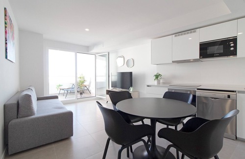 Canet de Berenguer Apartment | Global Properties: Apartamento con vistas al mar en Canet