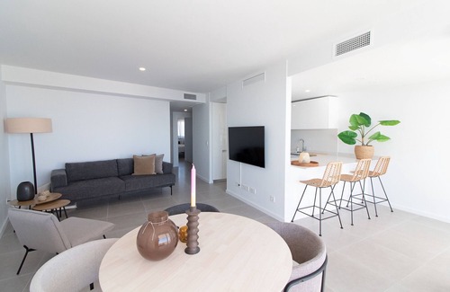 Canet de Berenguer Apartment | Global Properties: Modern two-terrace flat with sea and mountain views