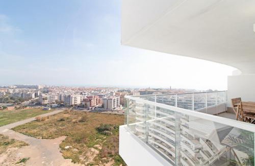 Canet de Berenguer Apartment | Global Properties, Apartamento con terraza y vistas a la costa mediterranea