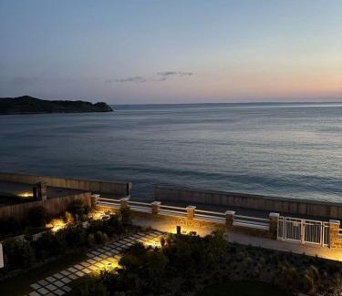 Trebeurden Apartment | Goas Treiz T3 jardin piscine et vue mer