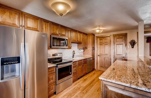 Woodmoor Condo | Gold Point #5-C: Impeccable Views - Scenic Hot Tub Access