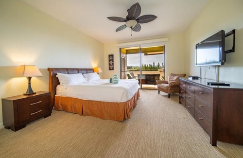 Kapalua Hotel | Golf Villas Gold Partial Ocean View 1 Bedroom at The Kapalua Villas Maui