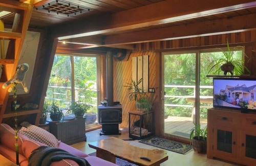 Bowen Island House | Goose's A-Frame · Goose's A-Frame - A unique cabin experience