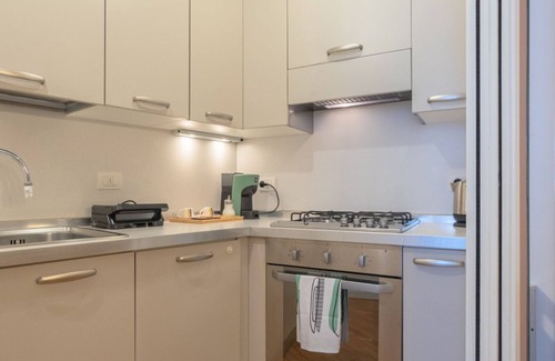 Parma City Centre Apartment | Gorgeous apartment located on two levels, third and fourth floors, of a building WITHOUT an elevator (accessible up to the second floor and then continuing up a flight of stairs).In 67 sqm of space it can accommodate 6 people.The property is located in t