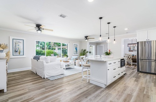 Convair Cove House | Gorgeous Coastal Home w/Pool - Steps to Restaurants - 10 Mins to Beach!