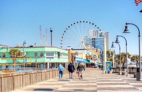 Myrtle Beach Condo | Gorgeous condo with a pool view less than one block from the ocean -
