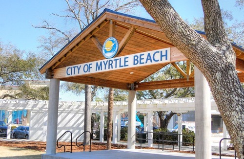 Myrtle Beach Condo | Gorgeous condo with a pool view less than one block from the ocean -