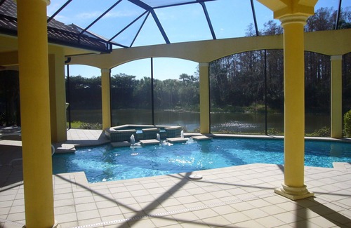 Bonita Springs House | Gorgeous Estate Home with Pool and Spa! Lake and Preserve View