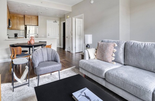 San Bruno Apartment | Gorgeous San Bruno 1BR w/ Pool, Gym & W/D, near 280 & 101, by Blueground