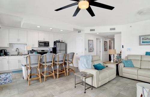 Orange Beach Condo | Gorgeous Upscale Remodel -LARGE 3 BEDROOM-Oceanfront Corner Condo - Dog Friendly