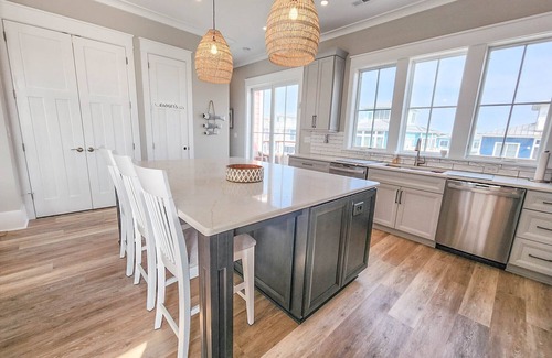 Cape Charles House | Gorgeous water views, a private swimming pool & easy access to private beach!