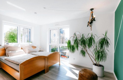 Neuwied Apartment | Grüne Wohnoase - stilvoll - Balkonidylle - Zentrum