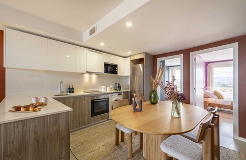 Canet de Berenguer Apartment | Gran Canet 2BR! Walk to Beach, Sea Views, Sauna & Gym