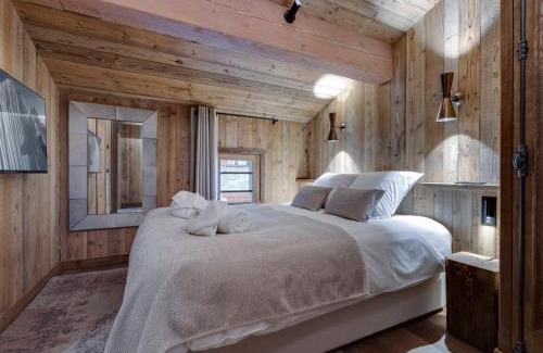 La Rosiere Apartment | Grand appartement 3 chambres avec balcon et poêle, proche pistes à La Rosière - FR-1-690-12