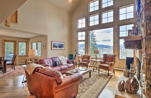 Fraser House | Grand Fraser Escape with Private Deck and Hot Tub