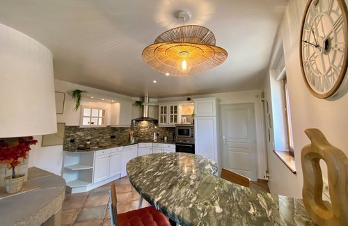 Huisnes-sur-Mer House | Grand Gîte sleeps 14 with view of Mont Saint Michel
