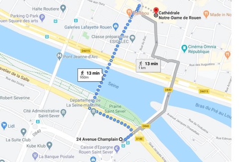 Centre Ville Rive Gauche House | Grande chambre privée aux pieds des transports