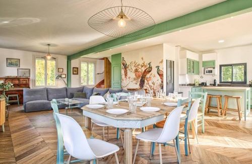 Merville-Franceville-Plage House | Grande maison près de la plage pour 15 personnes - FR-1-788-90