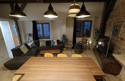 Bergheim Apartment | Grange rénovée dans cour privée avec jardin sur les remparts