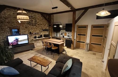 Bergheim Apartment | Grange rénovée dans cour privée avec jardin sur les remparts