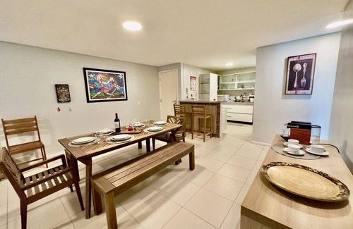 Porto das Dunas Apartment | Gransol-Ground floor, 03 bedrooms, 09 guests, Air conditioning, Front pool, 600m Beach Park
