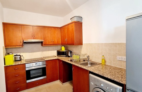 Peyia Town Apartment | Great first floor one bedroom apartment overlooking main pool, FREE WIFI