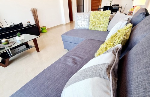 Peyia Town Apartment | Great first floor one bedroom apartment overlooking main pool, FREE WIFI