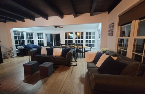 Hopatcong House | Great panoramic view of the lake. Outdoor entertainment areas. family-friendly.