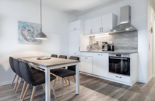 Grossenbrode Apartment | Great penthouse for 6 people over two floors with sea views and two bathrooms -