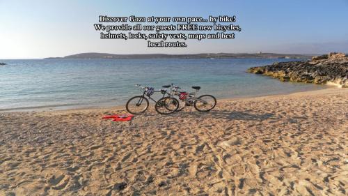 Ghajnsielem House | Great Seaviews Location - FREE Gozo taxi service, Fast WIFI, Bicycles, BBQ & Parking, No Car needed