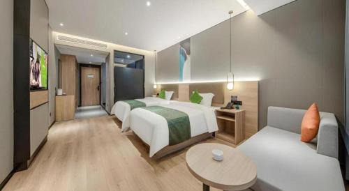 Yuyao Shi Hotel | Green Tree Inn Zhejiang Ningbo Yuyao Haijixincheng Wholesales Market