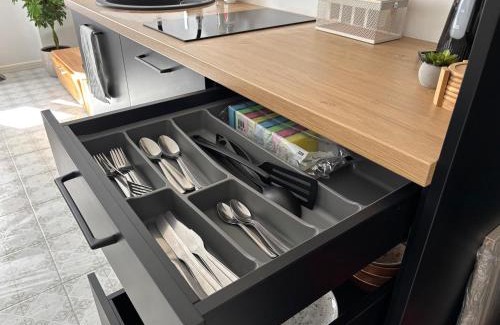 Avoti Apartment | Grey apartment