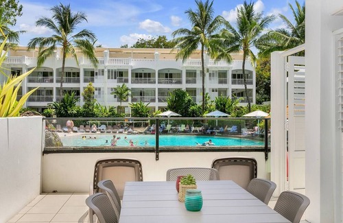 Palm Cove Apartment | Ground Floor Poolside LUX Apt - Peppers Beach Club, w/Kitchen, Terrace & BBQ