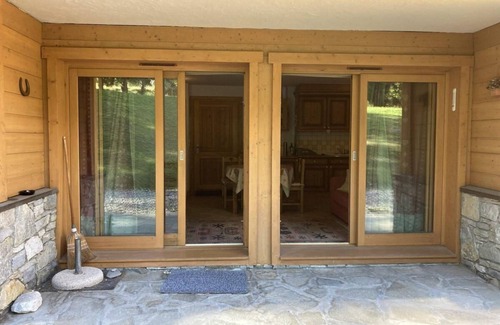 Les Houches Apartment | Ground floor, view mountain, terrace, tv, ski locker, 55m², Les Houches