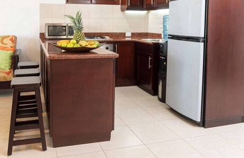 Cabarete Apartment | Groundfloor 2BD 2BTH beachfront condo with sea views, pool/AC/Wi-Fi, near all