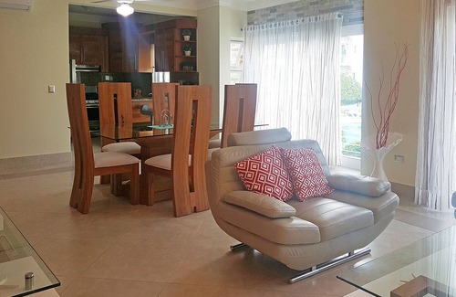 La Esplanada Apartment | Groundfloor central condo in Sosua with pool, fully furnished/equipped