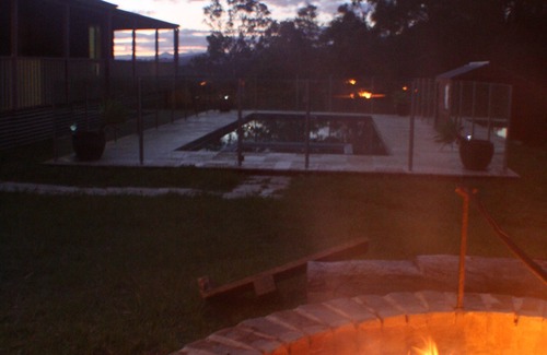 Fosterton House | Groups up to14 welcome, with firepit, pool, nature with spectacular views.