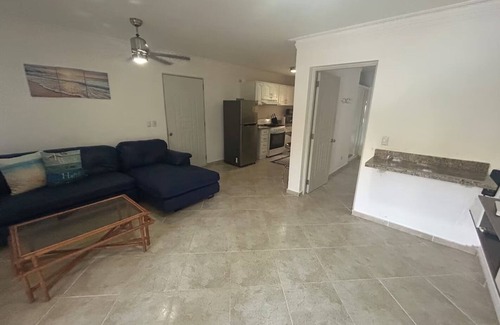 La Esplanada Apartment | Guest-friendly condo with pool in central Sosua