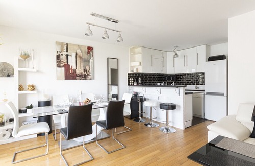 Billancourt–Rives de Seine Apartment | GuestReady - Lovely Apt with Terrace in Boulogne