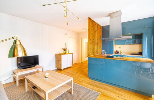 Le Bourget Apartment | GuestReady - Le Bourget's Blue Charms