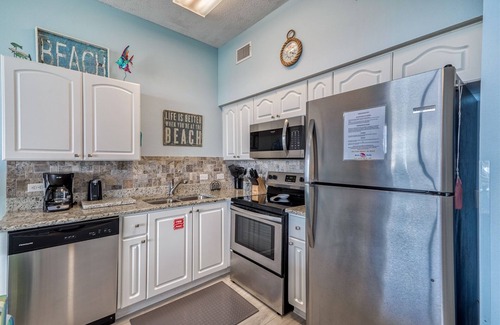Gulf Place Condo | Gulf Place Cabanas 406 - Book Spring/Summer Vacation Now! - Quiet Top Floor - Gulf View!