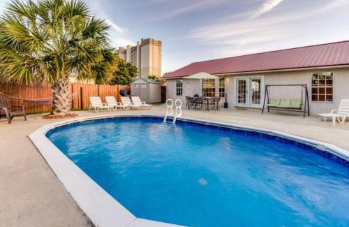 El Centro Beach House | Gulf View Home - Private Pool!