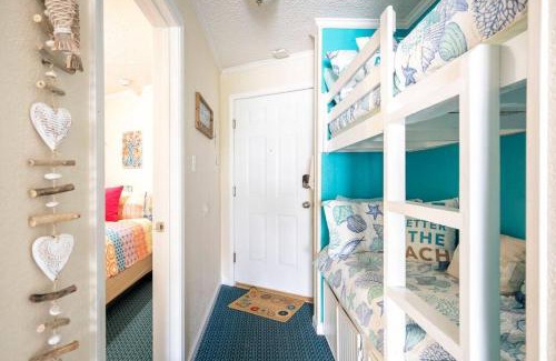 Galveston Apartment | GypSEA Blu Beach Condo Steps to the Beach
