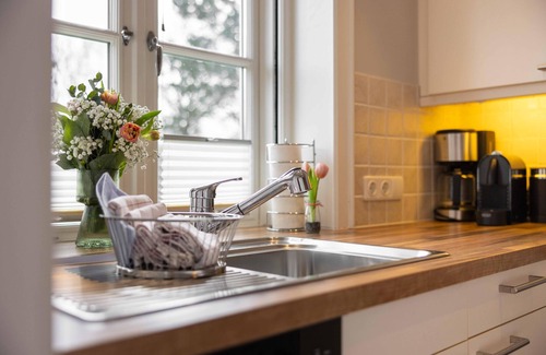 Keitum Apartment | Hüs Andersen C - Klönstuv, 95qm 2 Schlafzimmer, 2 Bäder für 4 Personen